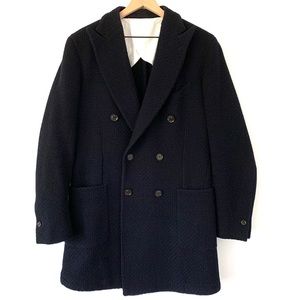 Italian Made Double Breasted Pea Coat